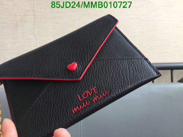 Miu Miu Bag-(Mirror)-Wallet-,Code: MMB010727,$: 85USD