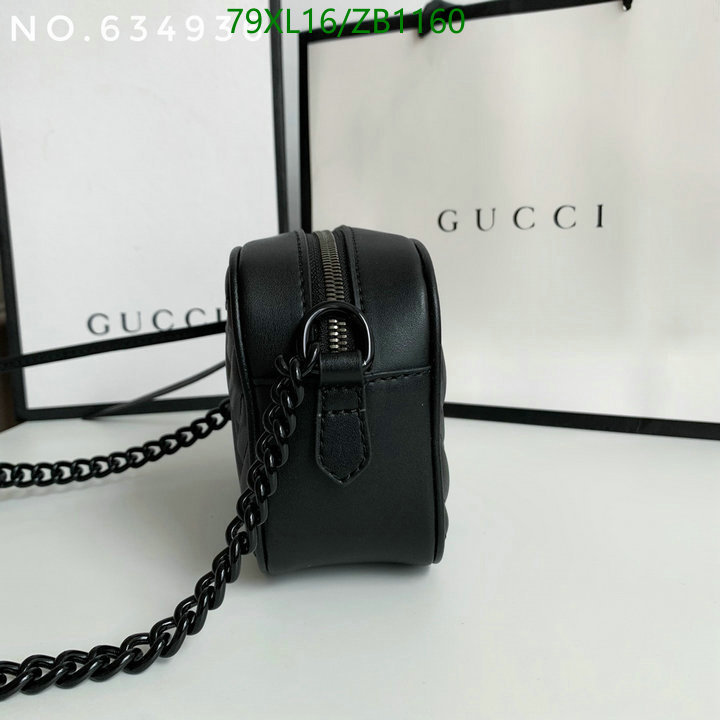 Gucci Bag-(4A)-Marmont,Code: ZB1160,$: 79USD