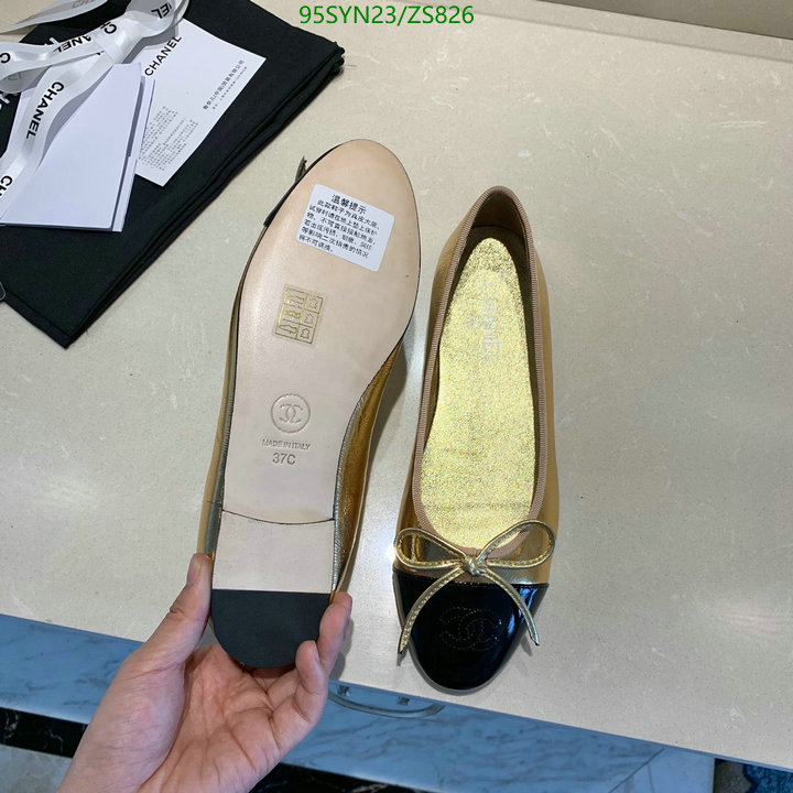 Chanel-Ballet Shoes,Code: ZS826,$: 95USD