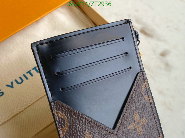 LV Bags-(Mirror)-Wallet-,Code: ZT2936,$: 65USD