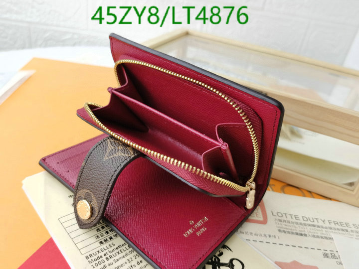 LV Bags-(4A)-Wallet-,Code: LT4876,$: 45USD