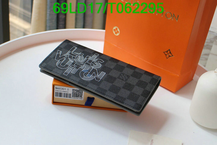 LV Bags-(Mirror)-Wallet-,Code: T062295,$: 69USD