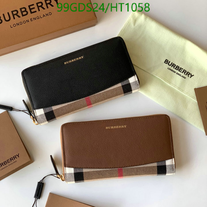 Burberry Bag-(Mirror)-Wallet-,Code: HT1058,$: 99USD