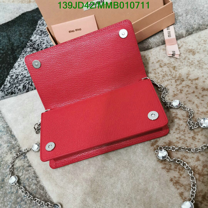 Miu Miu Bag-(Mirror)-Diagonal-,Code: MMB010711,$: 139USD