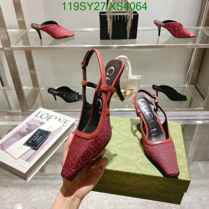 Women Shoes-Gucci, Code: XS4064,$: 119USD