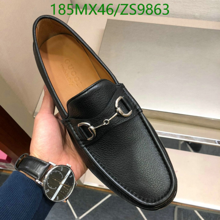 Men shoes-Gucci, Code: ZS9863,$: 185USD