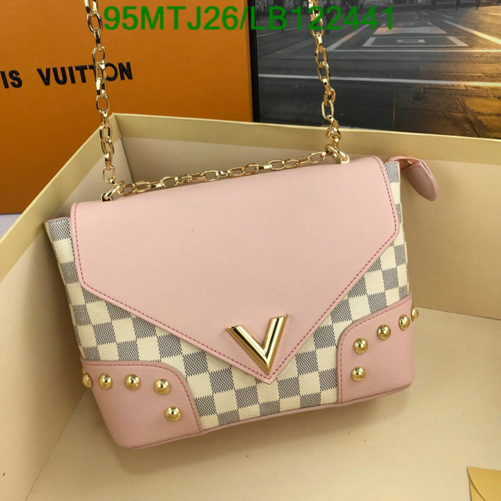 LV Bags-(4A)-Pochette MTis Bag-Twist-,Code: LB122441,$: 95USD