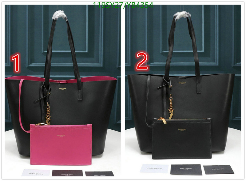 YSL Bag-(4A)-Handbag-,Code: YB4354,$: 119USD