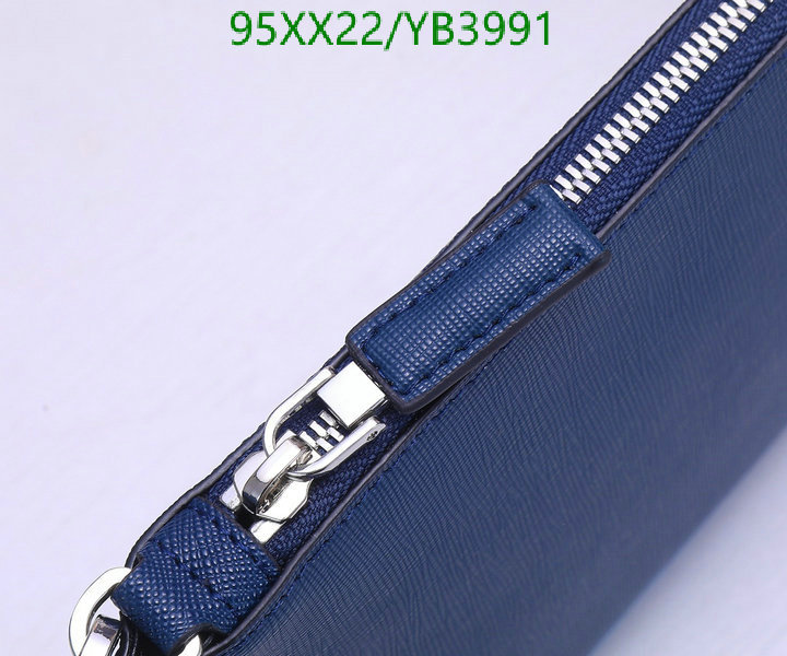 Prada Bag-(Mirror)-Clutch-,Code: YB3991,$: 95USD