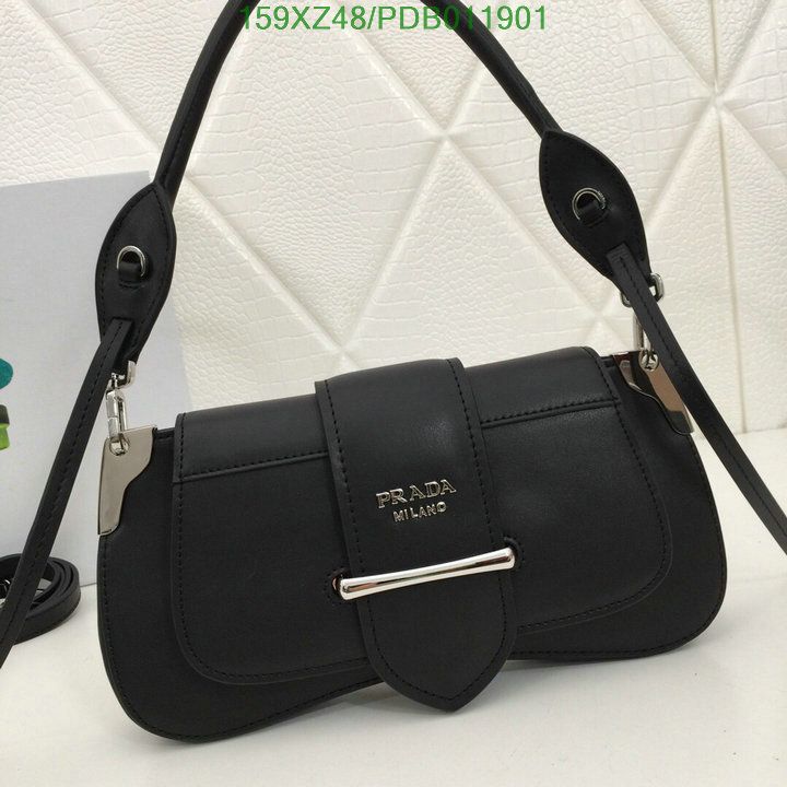 Prada Bag-(Mirror)-Handbag-,Code: PDB011901,$:159USD