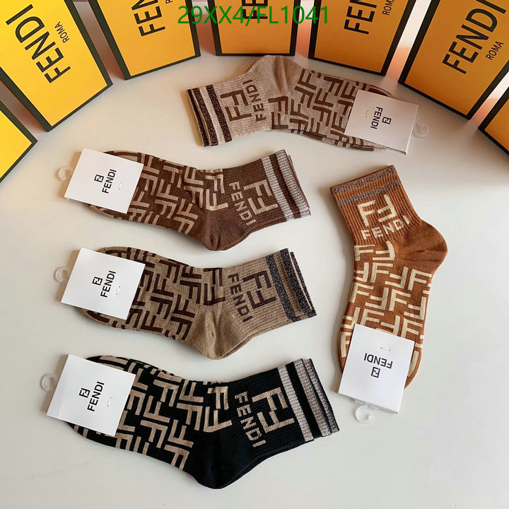 Sock-Fendi, Code: FL1041,$: 29USD