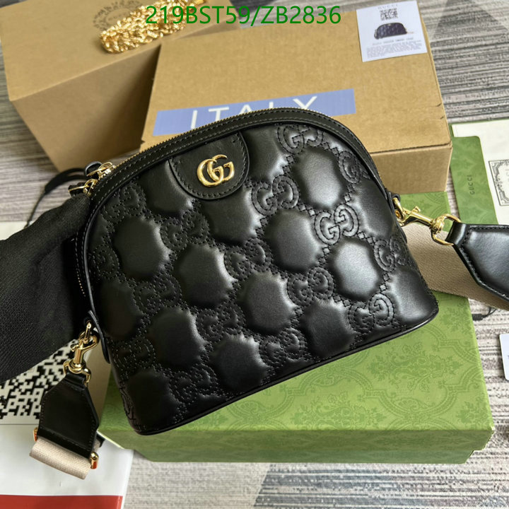 Gucci Bag-(Mirror)-Diagonal-,Code: ZB2836,$: 219USD