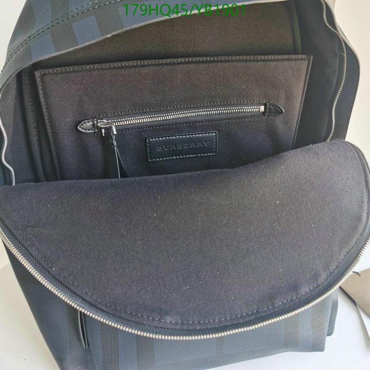 Burberry Bag-(Mirror)-Backpack-,Code: YB1901,$: 179USD