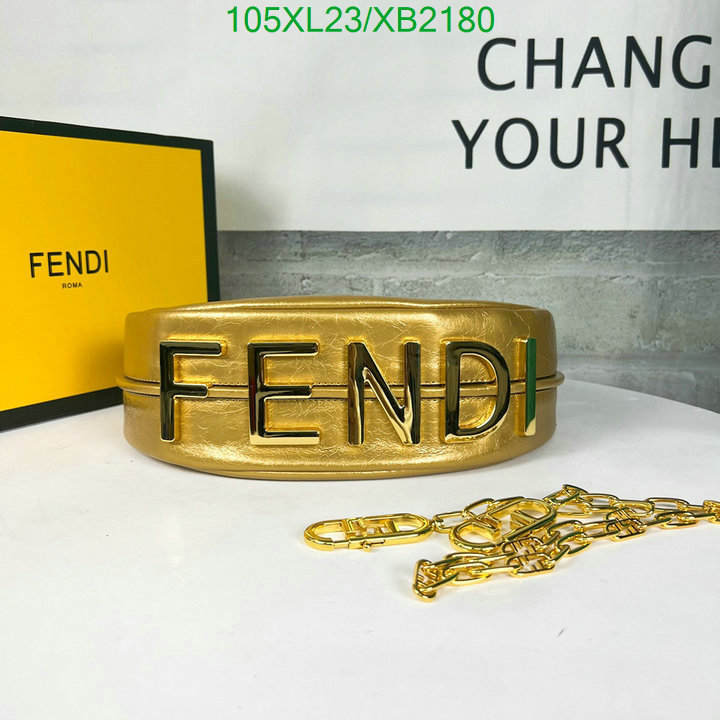 Fendi Bag-(4A)-Graphy-Cookie-,Code: XB2180,$: 105USD