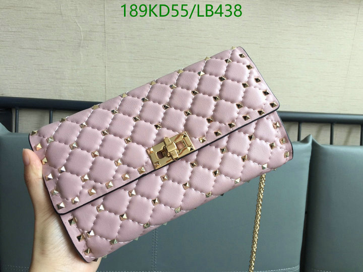 Valentino Bag-(Mirror)-Rockstud Spike,Code: LB438,$: 189USD