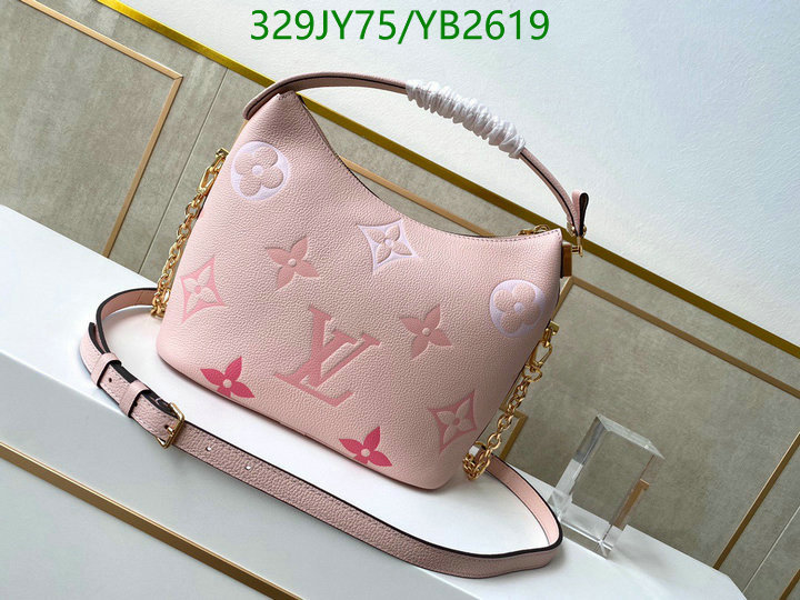 LV Bags-(Mirror)-Handbag-,Code: YB2619,$: 329USD