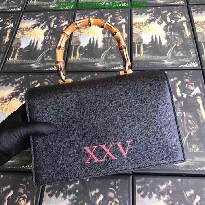 Gucci Bag-(Mirror)-Handbag-,Code: GGB031602,$: 299USD