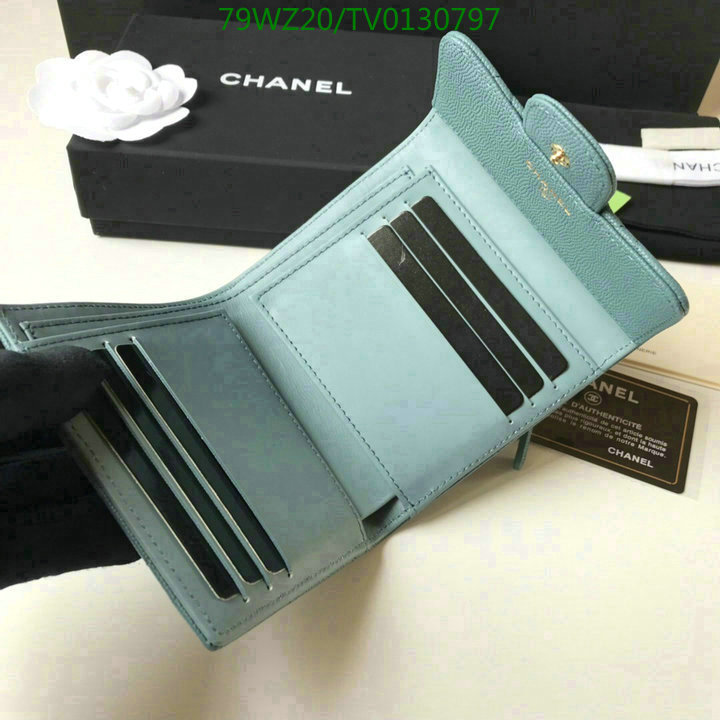 Chanel Bags ( 4A )-Wallet-,Code: TV0130797,$: 79USD