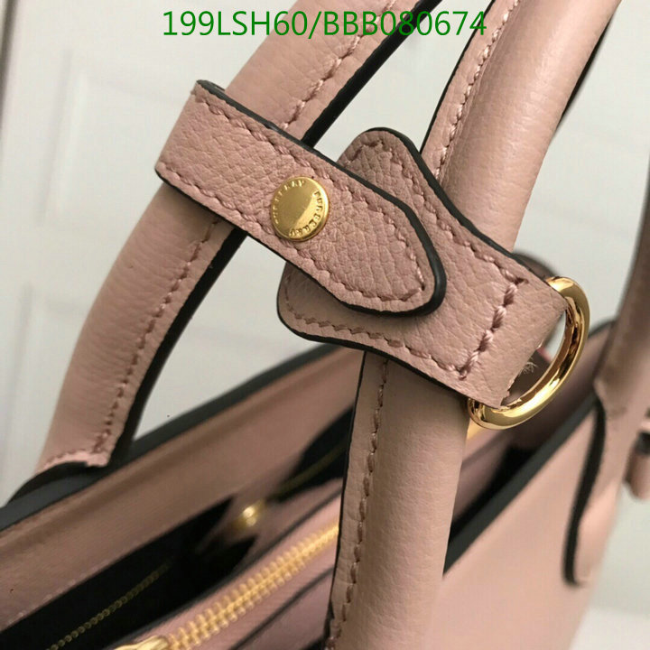 Burberry Bag-(Mirror)-Handbag-,Code: BBB080674,$:199USD