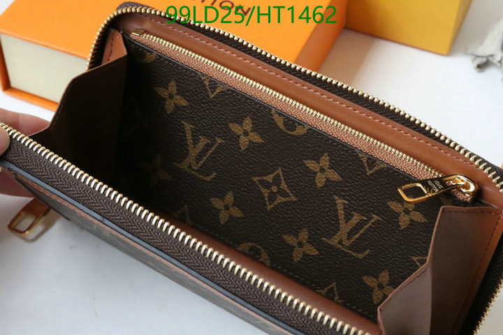 LV Bags-(Mirror)-Wallet-,Code: HT1462,$: 65USD