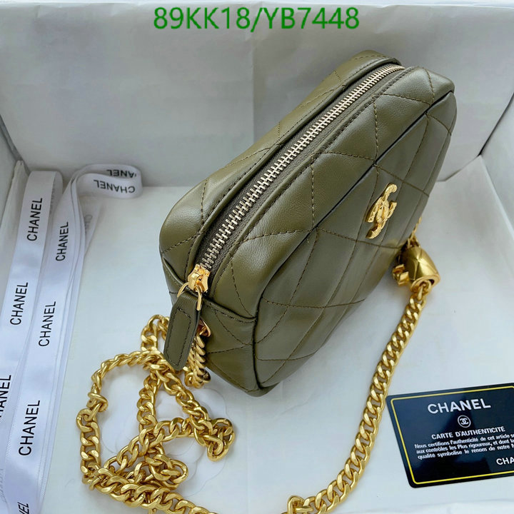 Chanel Bags ( 4A )-Diagonal-,Code: YB7448,$: 89USD