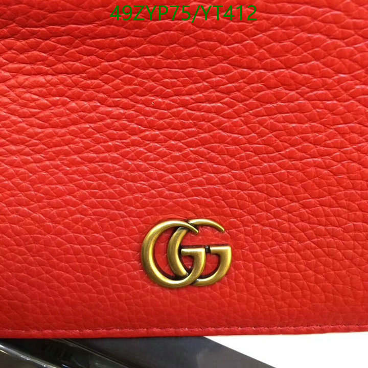 Gucci Bag-(4A)-Wallet-,Code: YT412,$: 49USD