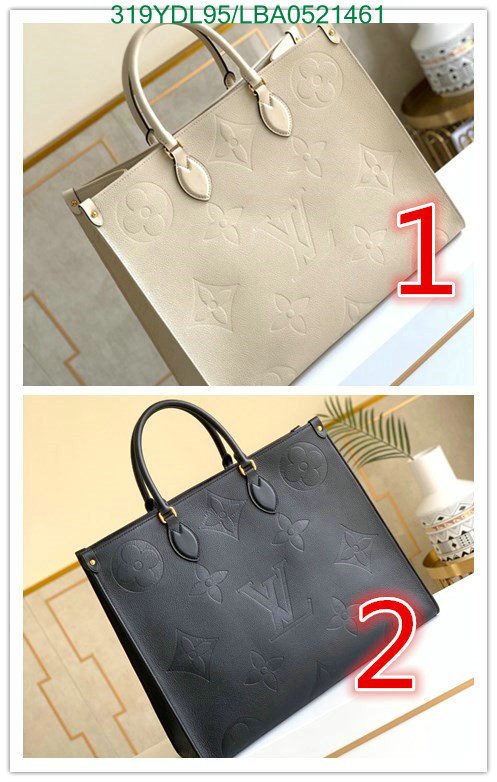 LV Bags-(Mirror)-Handbag-,Code:LBA0521461,$: 319USD