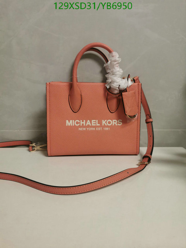 Michael Kors Bag-(Mirror)-Handbag-,Code: YB6950,$: 129USD