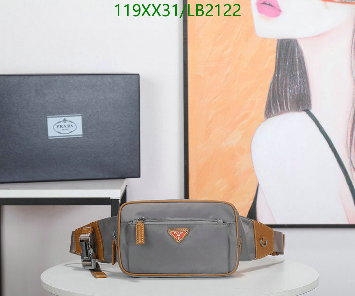 Prada Bag-(Mirror)-Diagonal-,Code: LB2122,$: 119USD