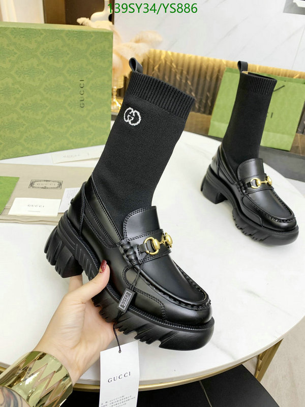 Women Shoes-Gucci, Code: YS886,$: 139USD