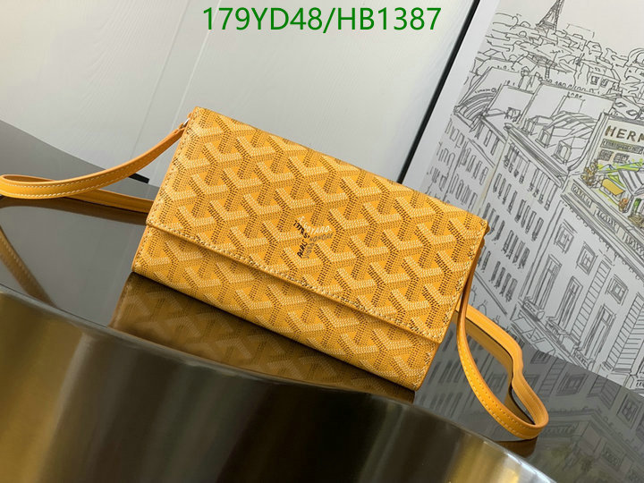 Goyard Bag-(Mirror)-Diagonal-,Code: HB1387,$: 179USD