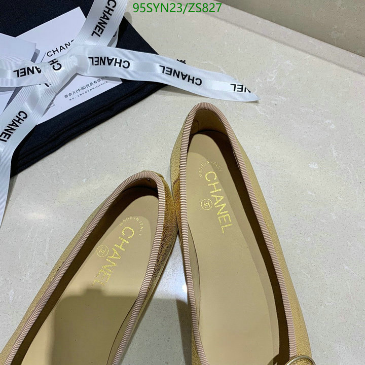 Chanel-Ballet Shoes,Code: ZS827,$: 95USD