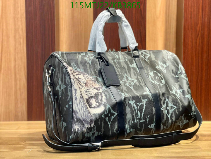 LV Bags-(4A)-Keepall BandouliRe 45-50-,Code: KB3865,$: 115USD