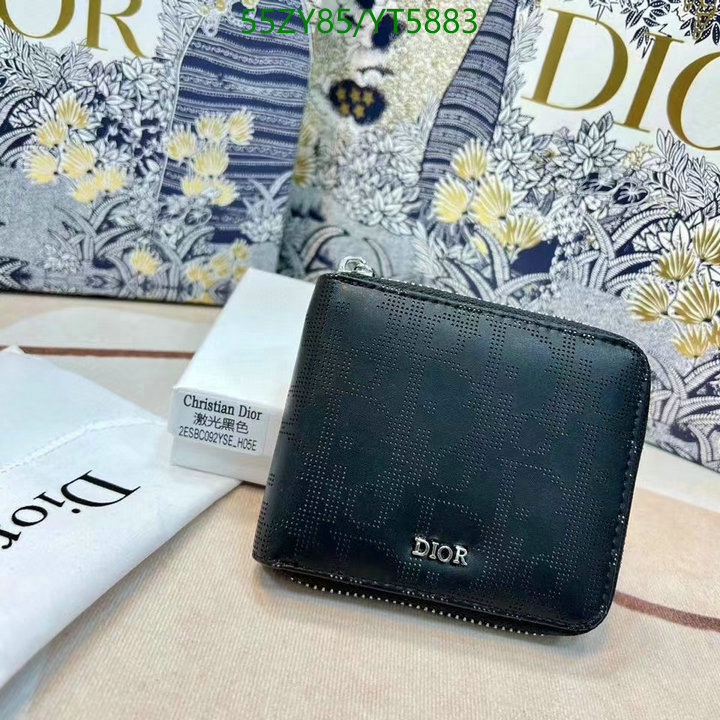 Dior Bags-(4A)-Wallet,Code: YT5883,$: 55USD