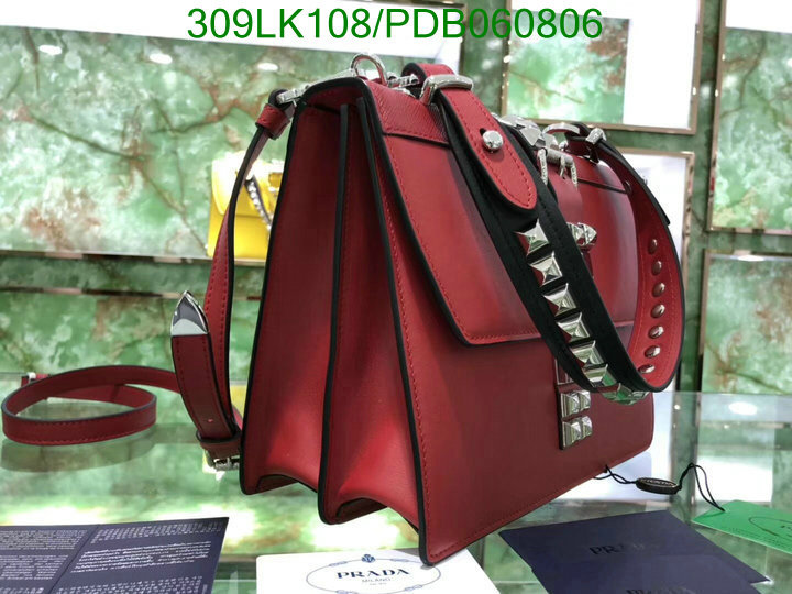 Prada Bag-(Mirror)-Handbag-,Code: PDB060806,$: 309USD