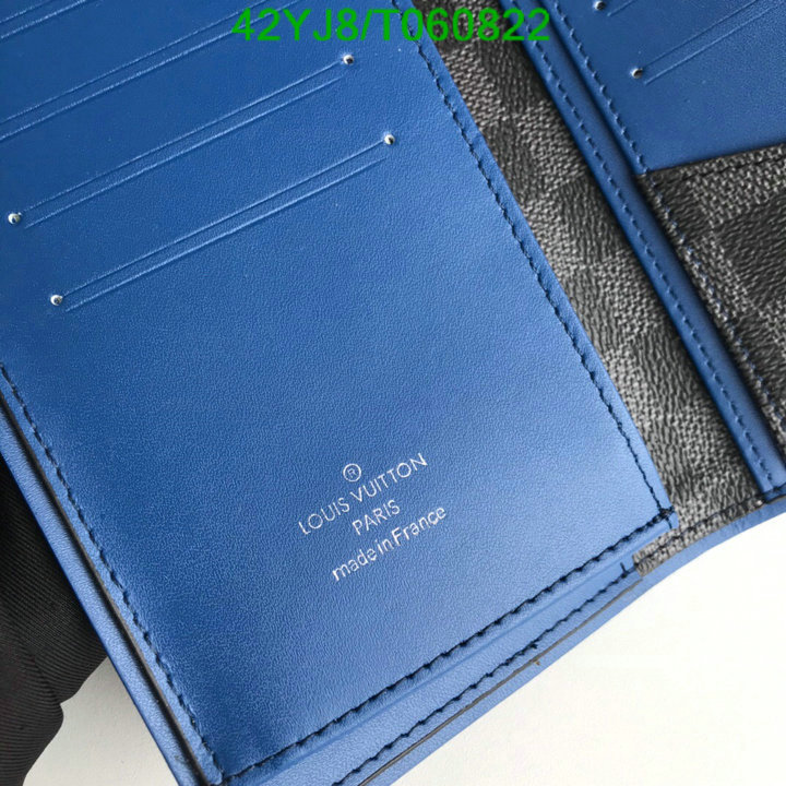 LV Bags-(4A)-Wallet-,Code: T060822,$: 42USD