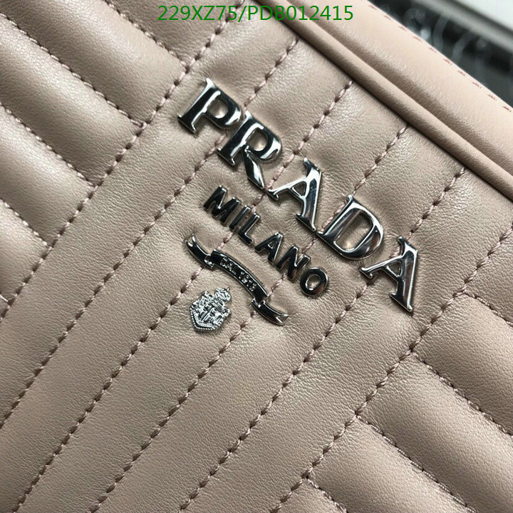 Prada Bag-(Mirror)-Diagonal-,Code: PDB012415,$:229USD