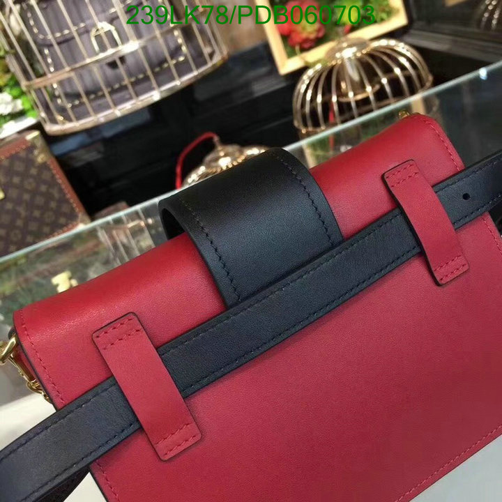 Prada Bag-(Mirror)-Diagonal-,Code: PDB060703,$: 239USD