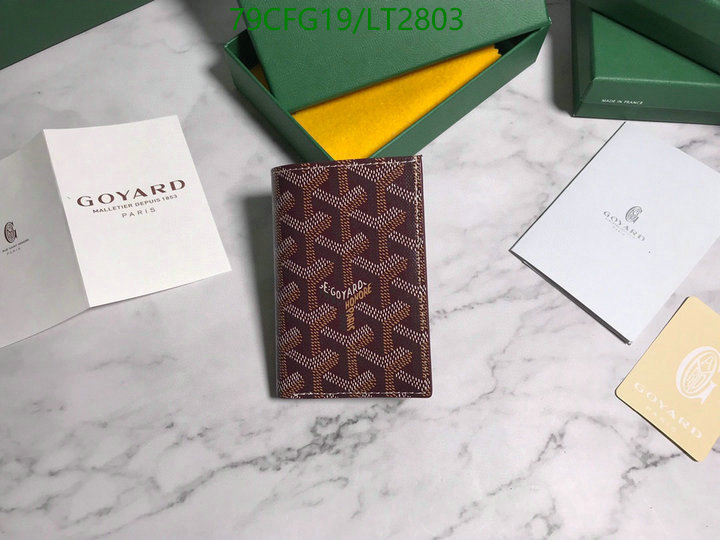 Goyard Bag-(Mirror)-Wallet-,Code: LT2803,$: 79USD