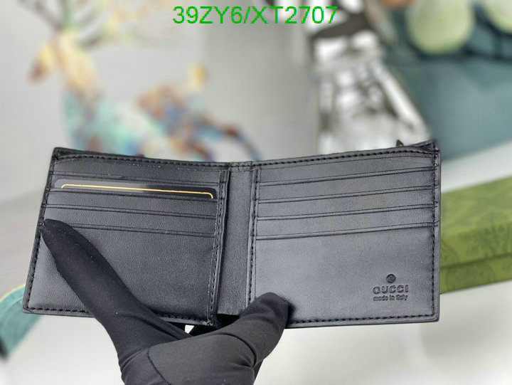 Gucci Bag-(4A)-Wallet-,Code: XT2707,$: 39USD