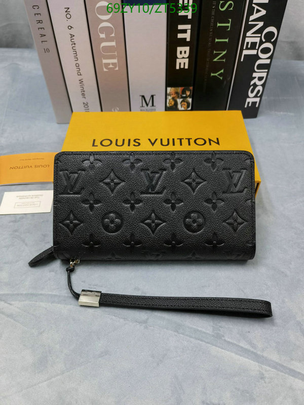 LV Bags-(4A)-Wallet-,Code: ZT5339,$: 69USD