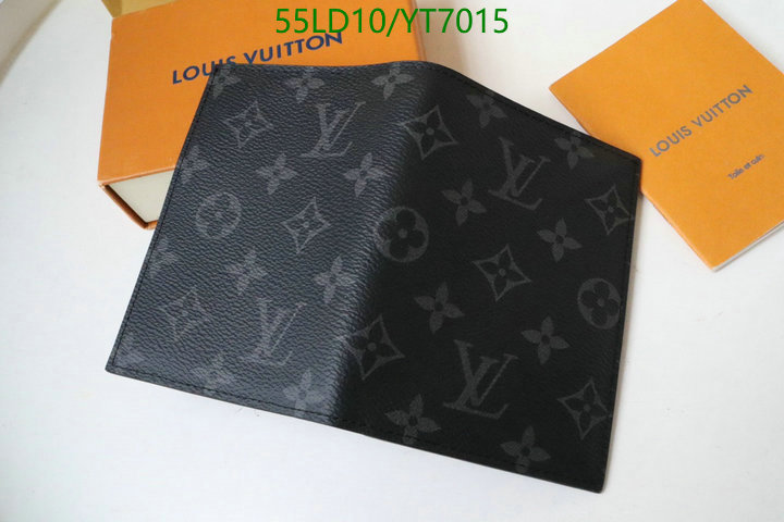 LV Bags-(Mirror)-Wallet-,Code: YT7015,$: 55USD