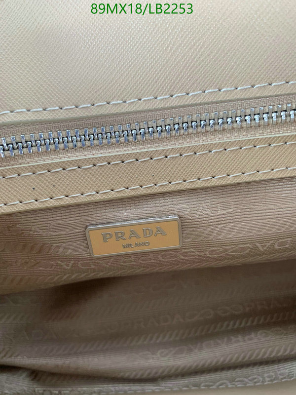 Prada Bag-(4A)-Handbag-,Code: LB2253,$: 89USD
