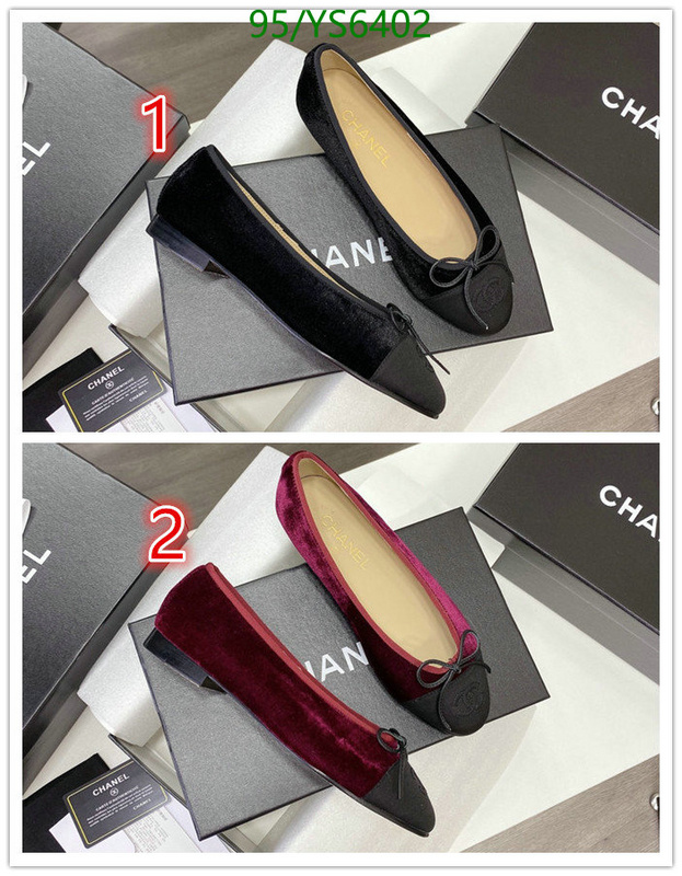 Chanel-Ballet Shoes,Code: YS6402,$: 95USD