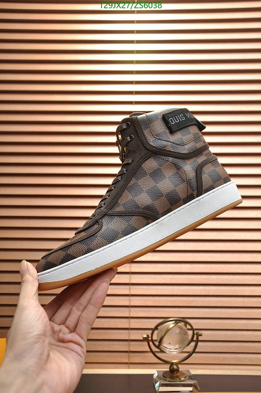 Men shoes-LV, Code: ZS6038,$: 129USD