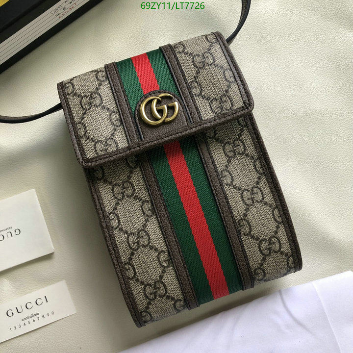 Gucci Bag-(4A)-Wallet-,Code: LT7726,$: 69USD