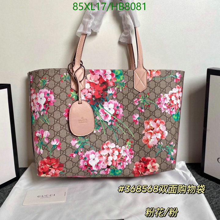 Gucci Bag-(4A)-Handbag-,Code: HB8081,$: 85USD