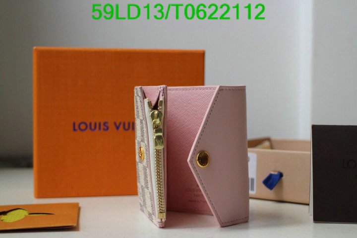 LV Bags-(Mirror)-Wallet-,Code: T0622112,$: 59USD