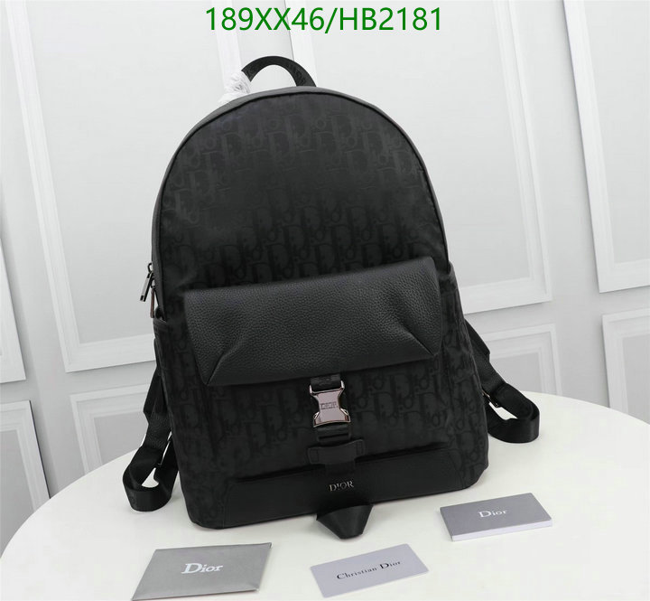 Dior Bags -(Mirror)-Backpack-,Code: HB2181,$: 189USD