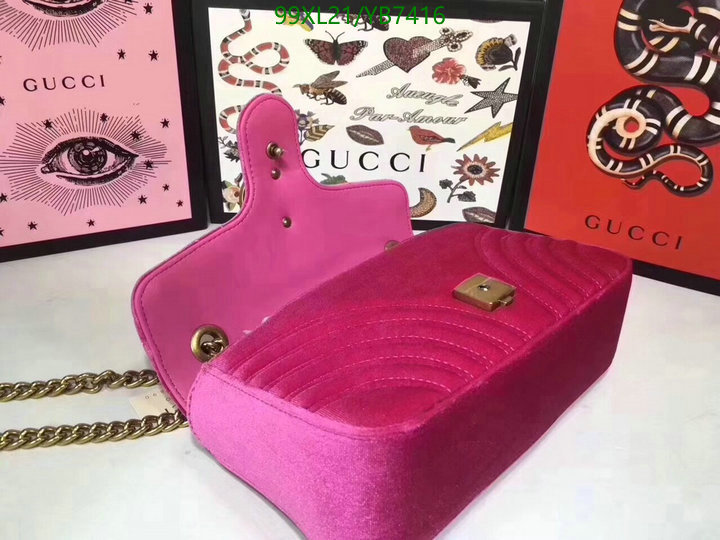 Gucci Bag-(4A)-Marmont,Code: YB7416,$: 99USD